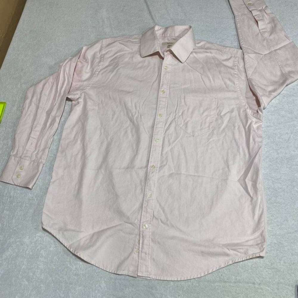 Pink Merona button-up men XL. SKU322shirt #preppy